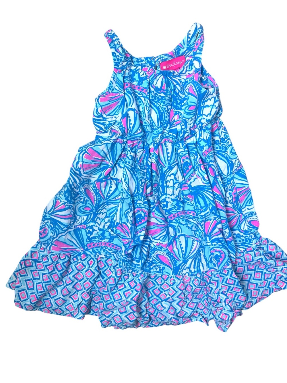 Lilly Pulitzer for Target Seashell Print Blue & Pink Sundress